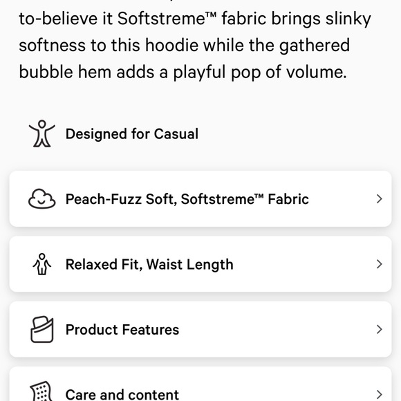 Lululemon softstreme full zip hoodie - size 8 - color: vita pink - Picture 3 of 5